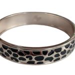 Dana Buchman  Gold Plated Black Bangel Bracelet Photo 3