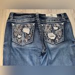 Miss Me  easy crop denim Women's Blue Jeans Photo 1