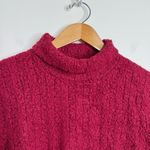 Columbia  Knit Sweater Mock Neck Women’s Size Large Dark Red Outdoors Photo 2