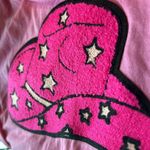 Gildan NWT Hot Pink Bling Cowboy Hat Tee Shirt Top Size Small Photo 4
