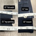 Veronica Beard Beverly Skinny Flare High-Rise Jean Size 29 Dark Blue Indigo Wash Photo 9