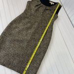 Michael Kors  Women’s Black & Gold Shimmer Scoop Neck Sleeveless Dress Size 4 Photo 4