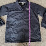 PINK - Victoria's Secret Victoria’s Secret PINK Navy Coach Jacket – Size Small Photo 3