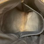 Fossil Black Leather Tote with Key Charm Photo 6