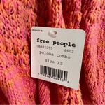 Free People  Womens Hot Tropics V Neck Sweater Pullover Long Sleeve XS Photo 7