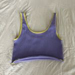 Free People FP movement ribbed purple bra Photo 3