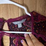 Lovesick women’s Long Sleeve Dress in Purple and Orange size 1 Red Photo 3