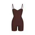 SKIMS  BODY CORE SCULPT UNDERWIRE MID THIGH BODYSUIT IN‎ COCOA size M NWOT Photo 5