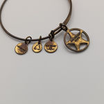 ALEX AND ANI  Star of Strength Bracelet Bangle Charm Gold Adjustable Photo 4