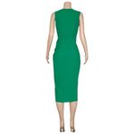 Amanda Uprichard NEW  Pomona Dress, Dark Green, Small Photo 8