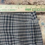 Akris Punto Tan & Black Glen Check Plaid Cuffed Trouser Pants Size 8 Photo 5