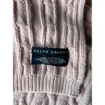 Ralph Lauren Polo Cozy Pink Cable Knit Scarf Photo 4