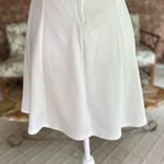 Teeze Me Dress Skater Midi White Sleeveless V-neck 7/8 Cocktail Party Grad Photo 9