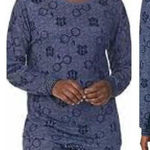 Disney  Women's Wizarding World of Harry Potter‎ Embossed Knit Top Blue Size 2XL Photo 0