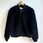 John + Jenn  Sherpa Bomber Jacket Sz M Photo 0