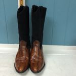 Justin Boots Basics by Justin‎ Boot Co. “Vamp and Top” leather women’s size 7.5B Photo 2