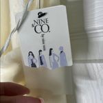 Nine & Co. Cream Dotted Blouse Photo 3