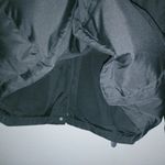 ZeroXposur  M Down n Feathers Fur Trimmed Hoodie Winter Zip Snap Jacket Black Photo 9