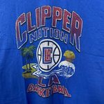 Clipper Nation LA Basketball NBA Team Beach Tailgate Tee L Photo 1