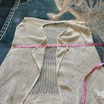 Eddie Bauer  Cream Knit Cardigan Vest Women’s S Open-Front Sleeveless Minimalist Photo 11