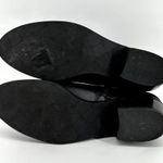 Jack Rogers Bailee Scalloped Trim Ankle Boots Heeled Pointed Leather Black 9M Photo 7