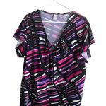 Bobbie Brooks Blouse Womens Size 2X Purple Photo 5