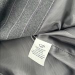 Gray Pinstripe Blazer Size 12P Photo 11