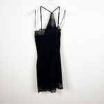 Free People NWT Premonitions Lace Bodycon Mini Dress M Black Photo 3