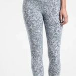 Athleta ✨ Elation Textured 7/8 Tight Meadow Snowfall Blue High Rise Leggings✨ Photo 0