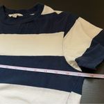 ✨ Rolla’s Women’s Navy Blue & White Striped Top Mediun Blue Size M Photo 6