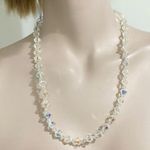 Vintage Clear Aurora Borealis AB Crystal Diamond Photo 2