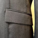 BOSS Jukani Check Wool Suit Blazer Jacket Professional Size 10 Black Photo 2