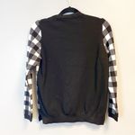 Sandro Paris Sweater Black & White Checkered Knit Top Sz M (?) EUC Photo 7