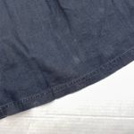 J.Jill Black Linen Boxy Shacket Photo 1