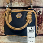 Giani Bernini  Womens Faux Leather Crossbody Convertible Dome Handbag Purse Photo 0