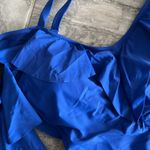 Nicole Miller Ruffled Cold Shoulder One-Piece Swimsuit, Size S New w/Tag $108 Photo 3