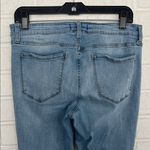 Studio Blue Women's Blue Distressed Jeans with Rips. Size 30 Photo 4