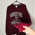 Russell Athletic Vintage  Maroon Missouri State Bears Sweatshirt Size XL Photo 2