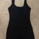 Black Fitted Romper Photo 0