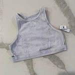 Aerie NWT Chill Play Move Razor Back Sports Bra Womens Small AcidWashed Lavender Photo 0