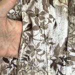 Christopher & Banks Christopher & Banks Neutral Floral Soft Jacket Size Medium Photo 3