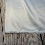 Vassarette Vintage  Half Slip Skirt White Nylon Lace Trim Side Slit Womens Medium Photo 2