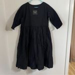 NWT Bitte Kai Rand Paper Poplin Wide Dress | Size: 1 Black Photo 1