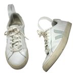 VEJA Esplar Leather White Sneakers Size 38 (US 7) Photo 2