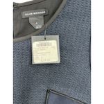 Club Monaco NWT | 6 | Matalin navy blue sheath dress short sleeves body con Photo 3