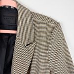 BLANK NYC  Show Business Blazer Brown Tan Plaid Oversized Size Small Photo 15