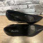 ALDO NWT Black Wedge Heels in Box "Melquist 97" Size 41B IN BOX Photo 3