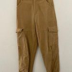 Dissh  6 EUC Camel Tan Cargo Jogger Pant Maeve Khaki Pockets Photo 0