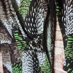 Ann Taylor LOFT | Abstract Heart Faux Wrap V-Neck Dress Photo 6