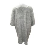 Apt. 9  Medium Gray Cardigan Open Front Lightweight Knit Drape Street Style BOHO Photo 4
